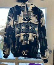 Native Print Adult Hooded Jacket