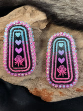 Hand Crafted Powwow Bling Earrings