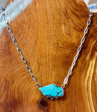 Skyhorse Turquoise Sterling Silver Necklace 22"