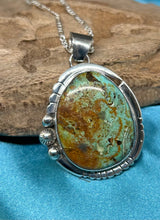 Manassa Turquoise Sterling Silver Pendant