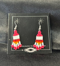 Small Beaded Dangle Earrings
