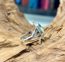 Sterling Silver Ring w/ Palomino Turquoise size 8