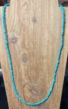 Small Chunk Turquoise Necklace 20"