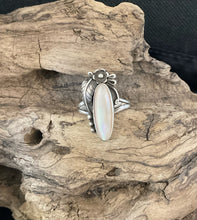 Mother of Pearl Ring Size 8