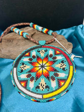 30" Star Medallion w/ Leather Necklace