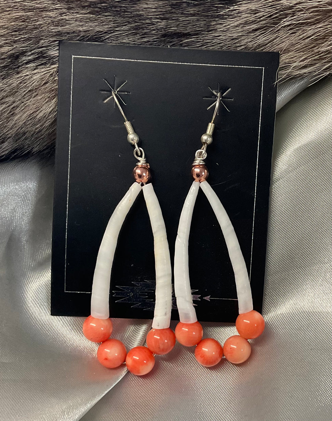 Dentalium Shell Earrings