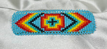 Beaded Hair Barrette 3.5"