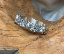 Sterling Silver Bracelet w/ Golden Hill Turquoise
