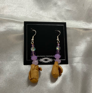 Miniature Medicine Bag Earrings