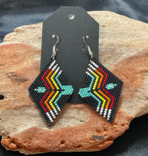 Brick Stitch Dangle Earrings *