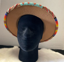 Beaded Brown Fedora