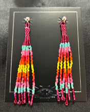 Hex Bead Stud Earrings