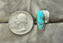 Kingman Turquoise Sterling Silver Ring Sz.5