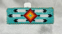 Beaded Hair Barrette 2 5/8"