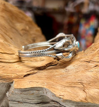 Sterling Silver Bracelet w/ Sleeping Beauty Turquoise