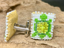 Beaded Cuff Links