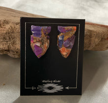 Copper Oyster Turquoise Earrings