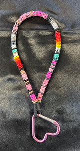 Beaded Wristlet Keychains