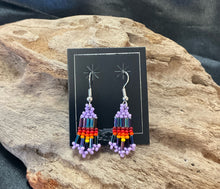 Small Beaded Dangle Earrings