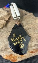 34" Hand-Painted Slate Rock Necklace By: Bill McCulley