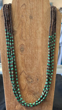 Santo Domingo 4-Strand Cripple Creek Turquoise 22" Necklace