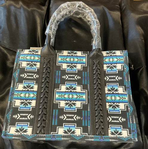 Native Print Hand Bag