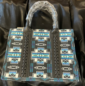 Native Print Hand Bag