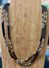 Santo Domingo 3-Strand Heishi Necklace 18"