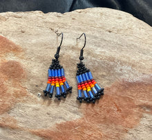 Small Beaded Dangle Earrings