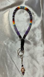 Beaded Wristlet Keychains