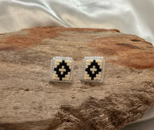 Beaded Stud Earrings