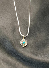 Sterling Silver w/ Turquoise Necklace