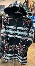 Native Print Hooded Jacket