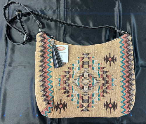 Native Print Crossbody Bag