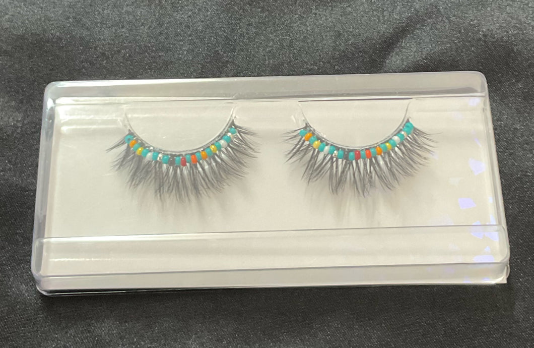 Beaded Eyelashes