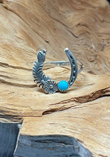 Sterling Silver w/ Sleeping Beauty Turquoise Ring size5