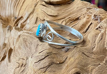 Sterling Silver w/ Sleeping Beauty Turqoise Ring size 8.5