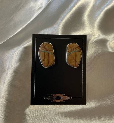 Boulder Turquoise Earrings