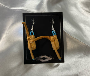 Miniature Medicine Bag Earrings