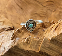 Sterling Silver w/ Sleeping Beauty Turquoise Ring size 9