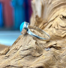 Sterling Silver Kingman Turquoise Ring size 6