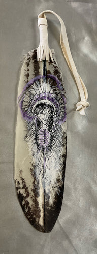 Painted Imitation Feathers