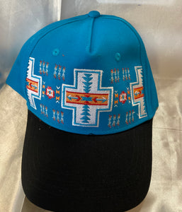 Native Embroidered  Snap Back Ball Cap