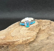 Kingman Turquoise Sterling Silver Rings
