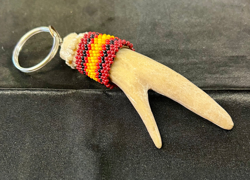 Beaded Keychain – Chris Crosby's Purple Coyote