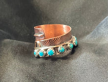 Copper w/Sleeping Beauty adjustable Ring