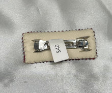 Beaded Hair Barrette 2 1/8"