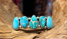 Sterling Silver Bracelet w/ Sonoran Turquoise