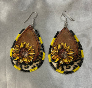Beaded Dangle Earrings