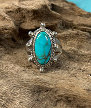 Kingman Turquoise Sterling Silver Rings